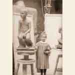 Daniel Greiner mit Frau Emilie und Sohn Baldur