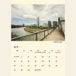 April 2026, Honsellbrücke am Osthafen und EZB