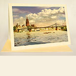 Eiserner Steg mit Kaiserdom